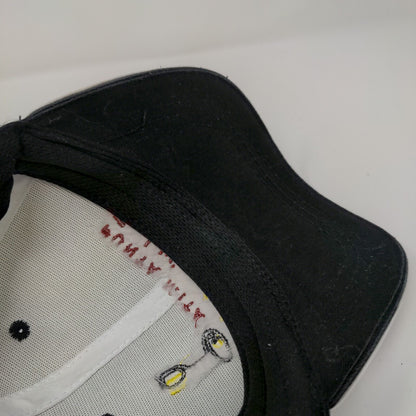 Punta Mita Food Wine & Golf Strapback Hat White OSFA Embroidered