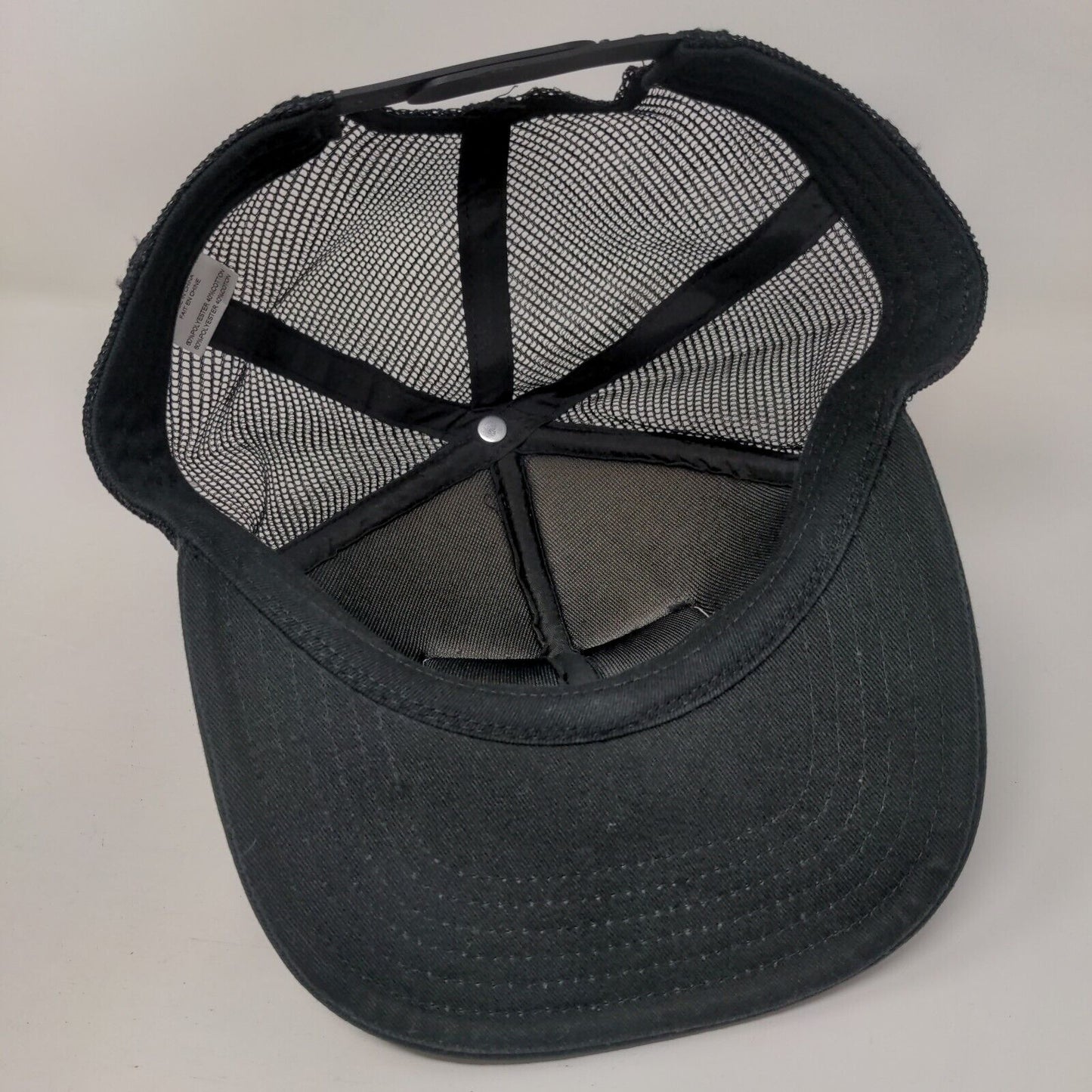Townshend's Brew Dr. Kombucha Snapback Trucker Hat Black One Size Adjustable