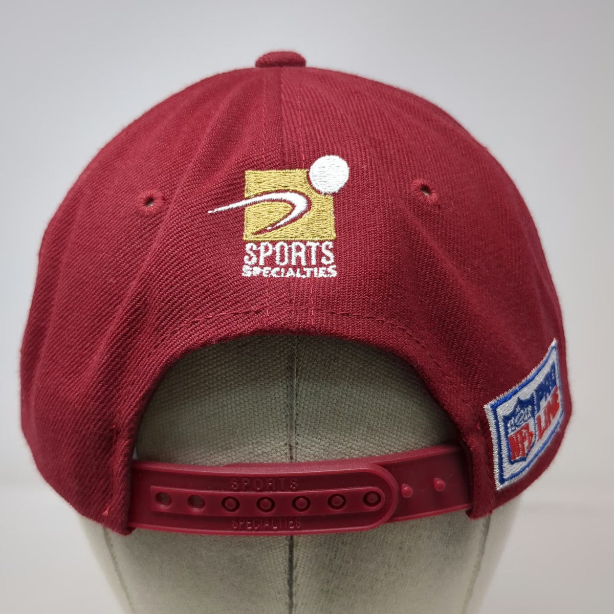 Sports Specialties San Francisco 49ers NFL Snapback Hat Red Vintage Green Brim