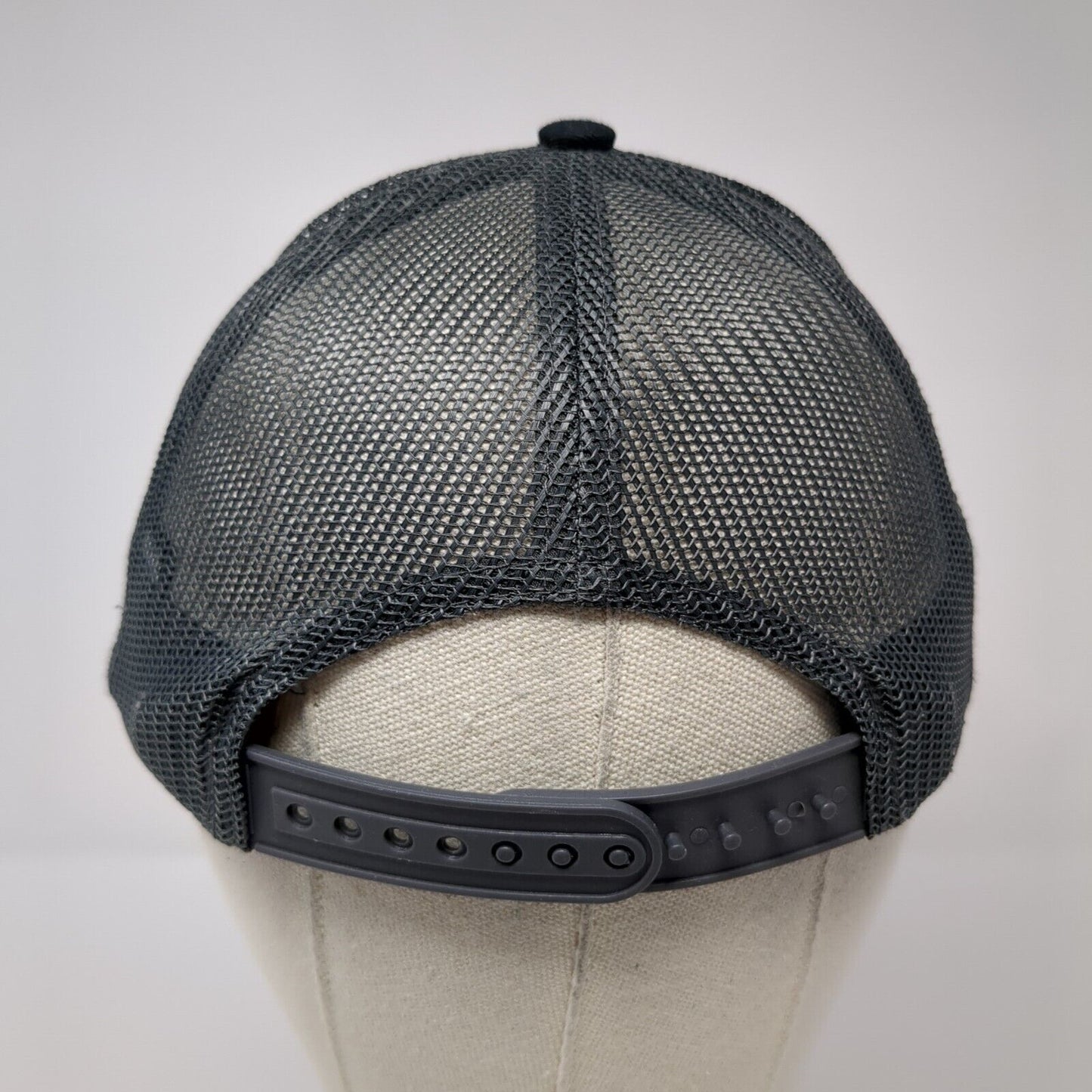 Letter N Snapback Mesh Back Trucker Hat Youth One Size Embroidered