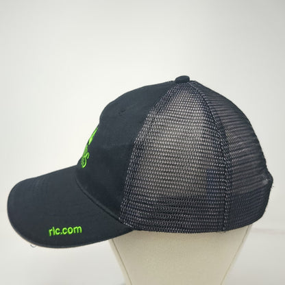 R+L Carriers Logistics Freight Black Trucker Hat One Size Mesh Back Snapback