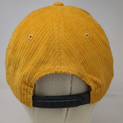 You Know. 5 Panel Yellow Hat OSFM Wagstaff Crane Corduroy Rope Snapback Patch