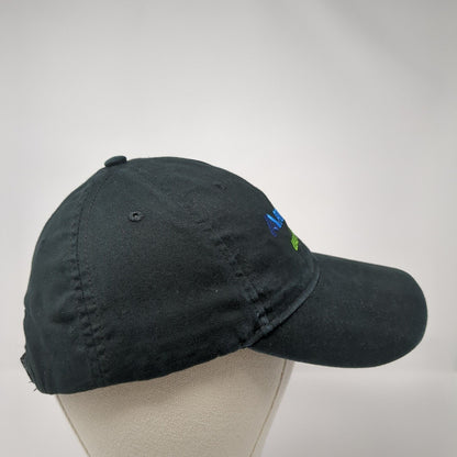 Albertsons We Deliver Strapback Hat Black One Size Adjustable Embroidered KC