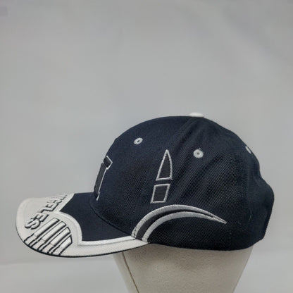 LA Los Angeles Strapback Hat Blue One Size Adjustable Embroidered La Vina Co