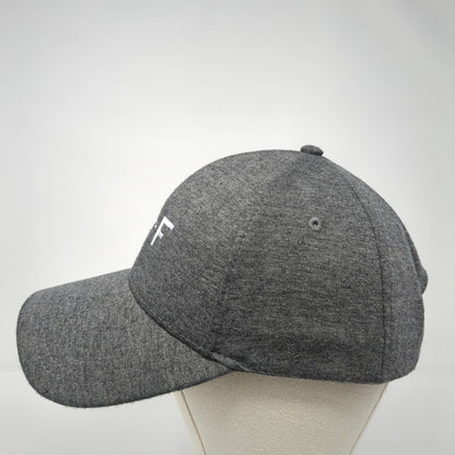 R+F Strapback Hat Gray One Size Adjustable Embroidered Cap America