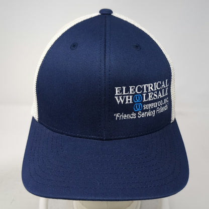 Port Authority Baseball Cap Blue XL Hat Mesh Back Electrical Wholesale Supply