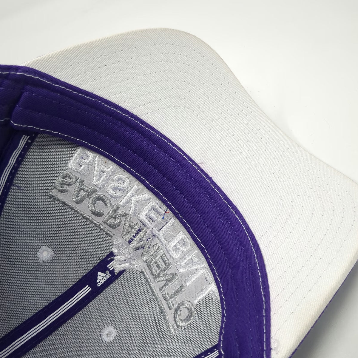 Sacramento Kings NBA adidas Hat Purple One Size Strapback Contrast Stitching
