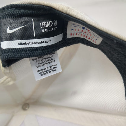 Nike Los Angeles Dodgers MLB Baseball Cap White One Size Dri-Fit Legacy 91 Hat