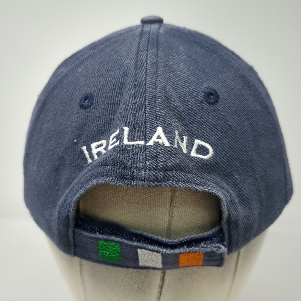 Dolmen Clothing Ireland Golf Hat Blue One Size Baseball Cap Embroidered Strap