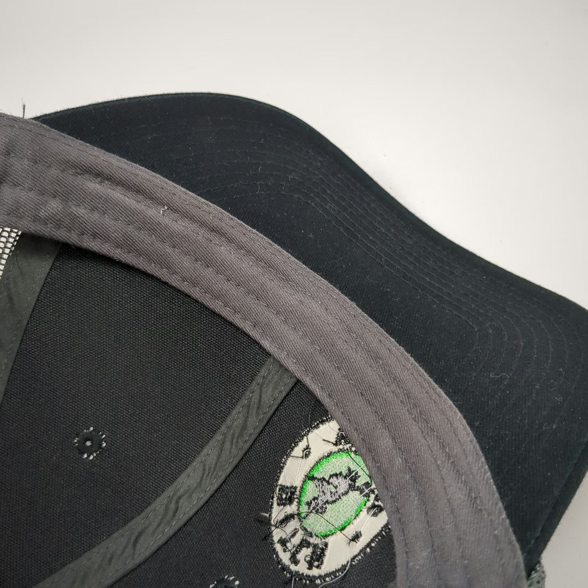 Port Authority Ditch Witch Trucker Hat Black One Size Mesh Back Snapback Logo