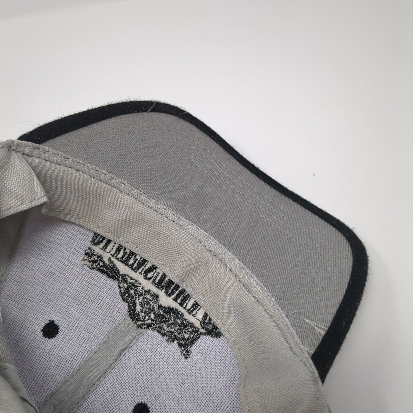 Queenstown New Zealand Snapback Hat Gray One Size Adjustable Embroidered Cotton