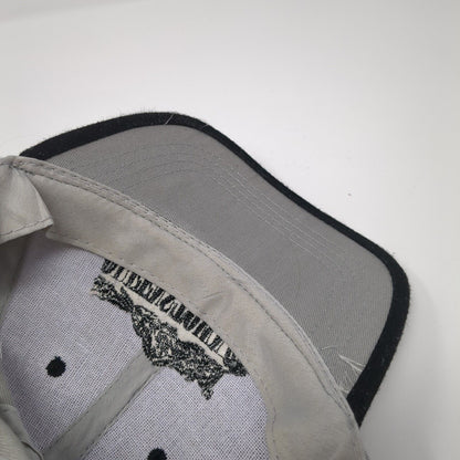 Queenstown New Zealand Snapback Hat Gray One Size Adjustable Embroidered Cotton