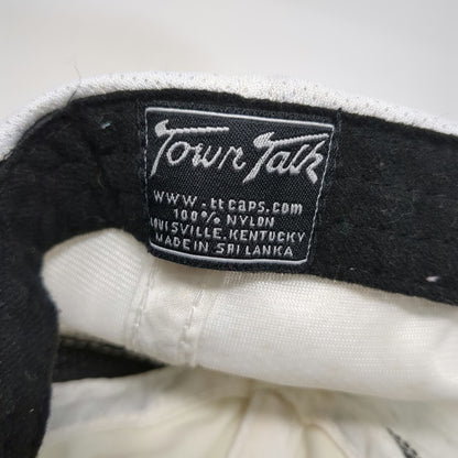 Town Talk Baseball Cap White One Size Nylon Mesh The Witch Graphic Strapback Hat
