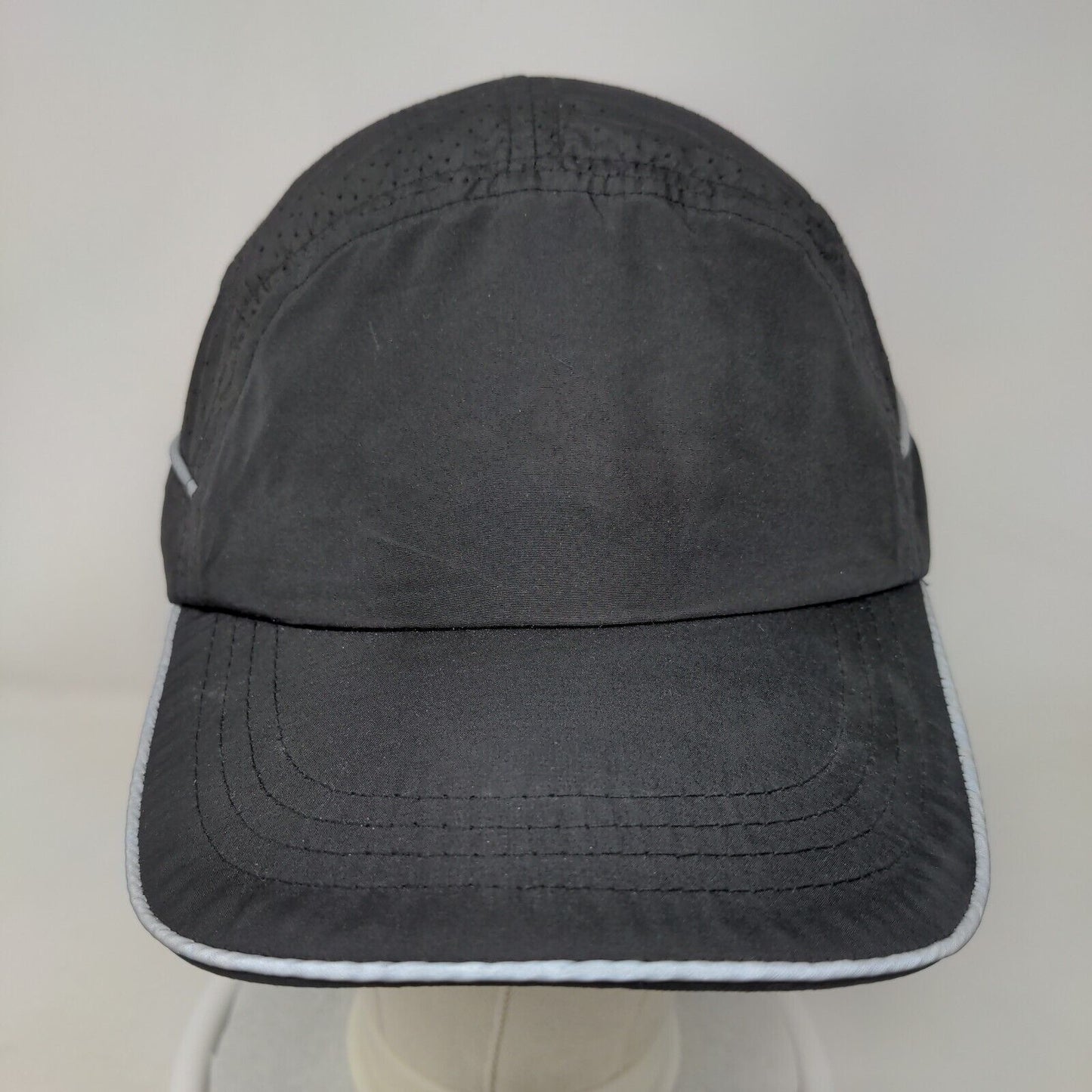 Ergodyne Strapback Hat Black One Size Adjustable Skullerz 8955