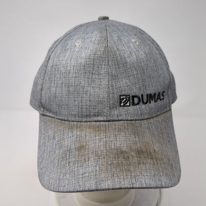 Dumas Slideback Hat Gray One Size Adjustable Embroidered Fits Midway