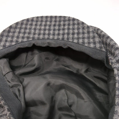 Newhattan Newsboy Cap Multicolor Small Gingham Lightweight Wool Blend