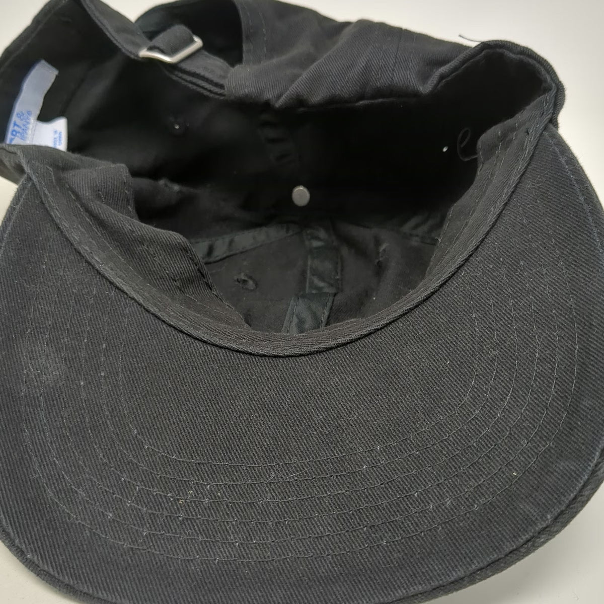 Port & Company Baseball Cap Black OS Adjustable Cotton The Breathe Institute Hat