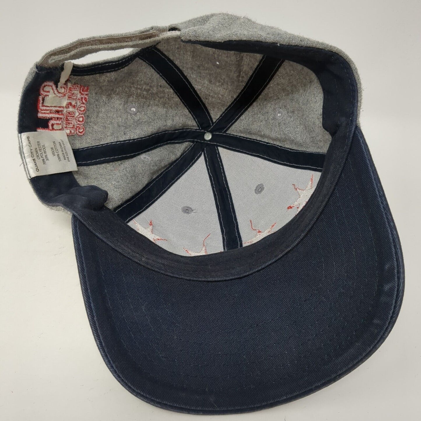 Goose Four Star Pils Crown Strapback Hat Multicolor OS Adjustable Embroidered