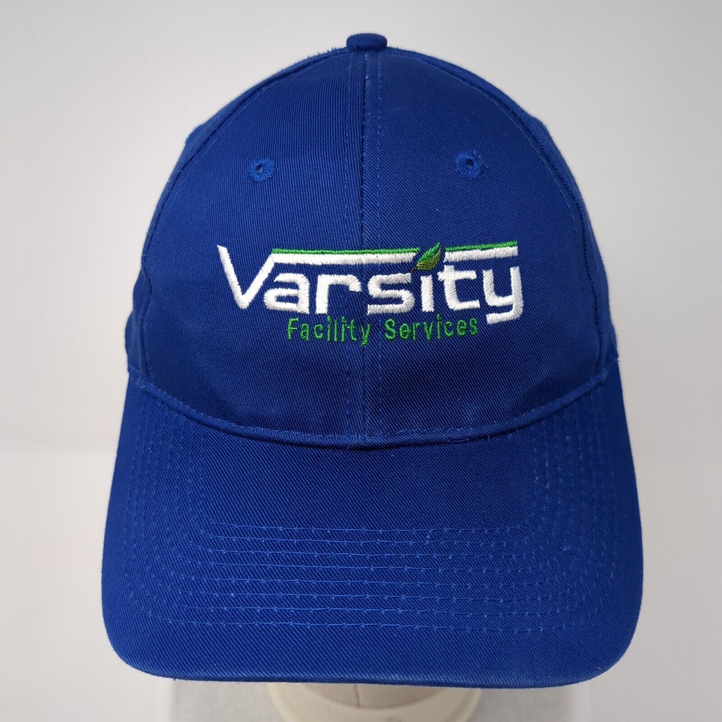 Varsity Facility Services Strapback Hat Blue One Size Port & Company