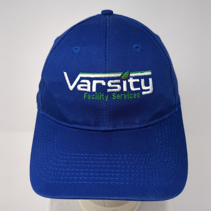 Varsity Facility Services Strapback Hat Blue One Size Port & Company