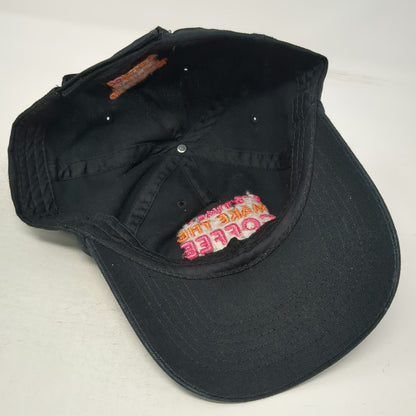 Dunkin Donuts Coffee Baseball Cap Black One Size DD Perks Strapback Hat
