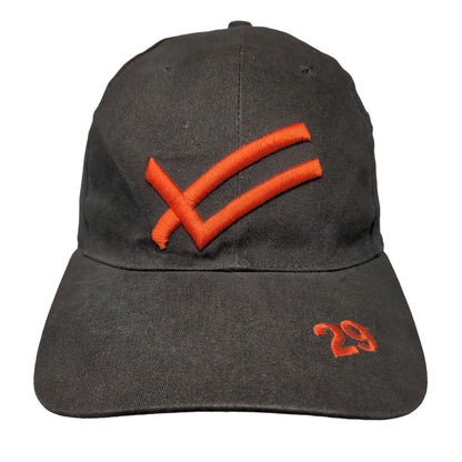 William Rast Racing Men's Slideback Hat Gray Size OSFA Embroidered #29 Logo