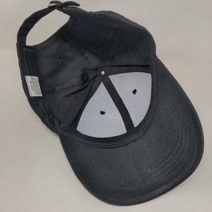 Chill Vibes Slideback Hat Black Size GP-M Adjustable Vented Holes 6 Panel