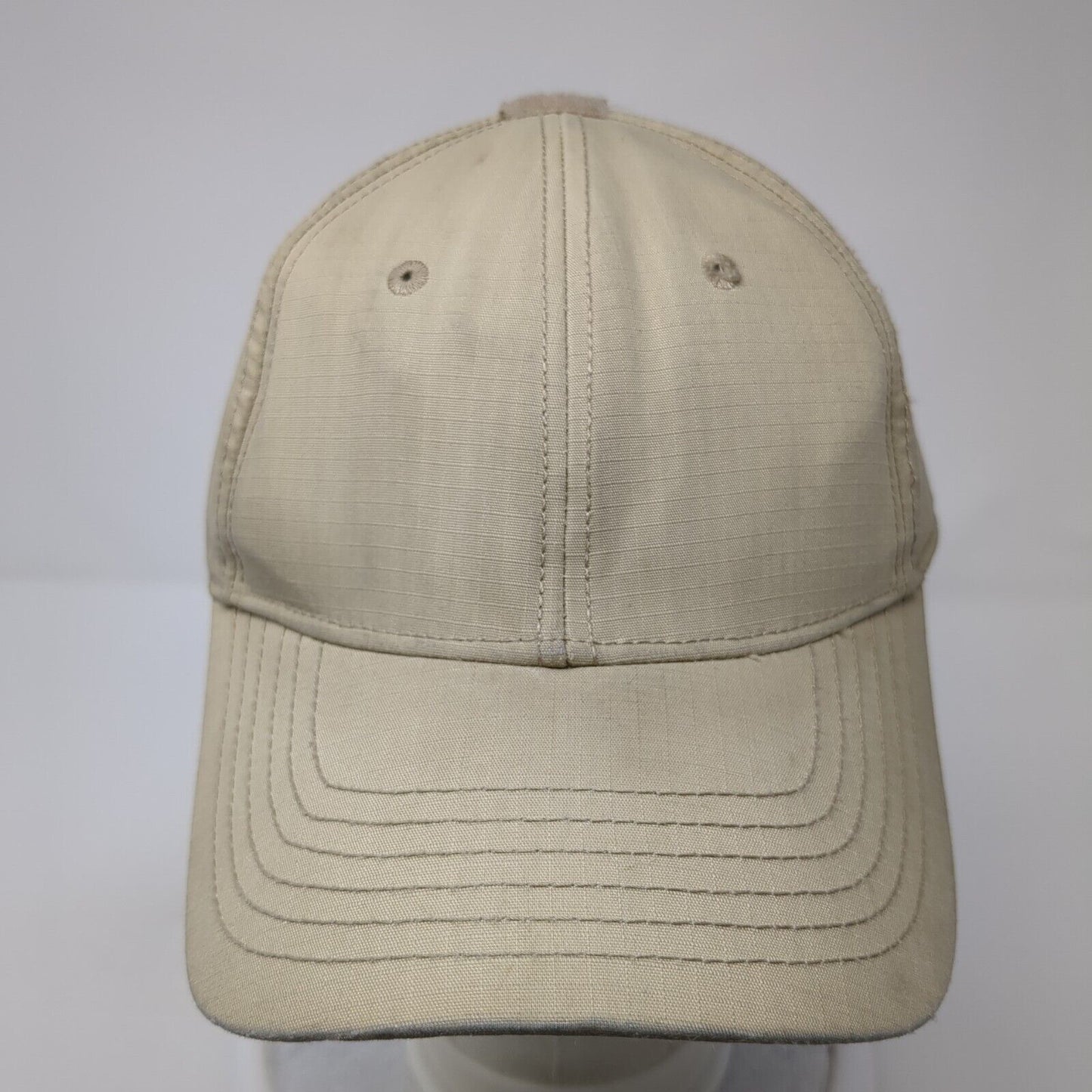 Propper Strapback Hat Tan One Size Adjustable Solid 6 Panel Vent Holes