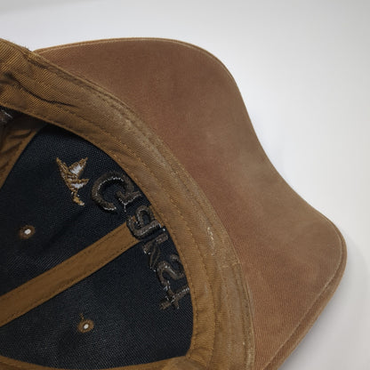 Garst Strapback Hat Brown One Size Adjustable Embroidered Wildlife Series