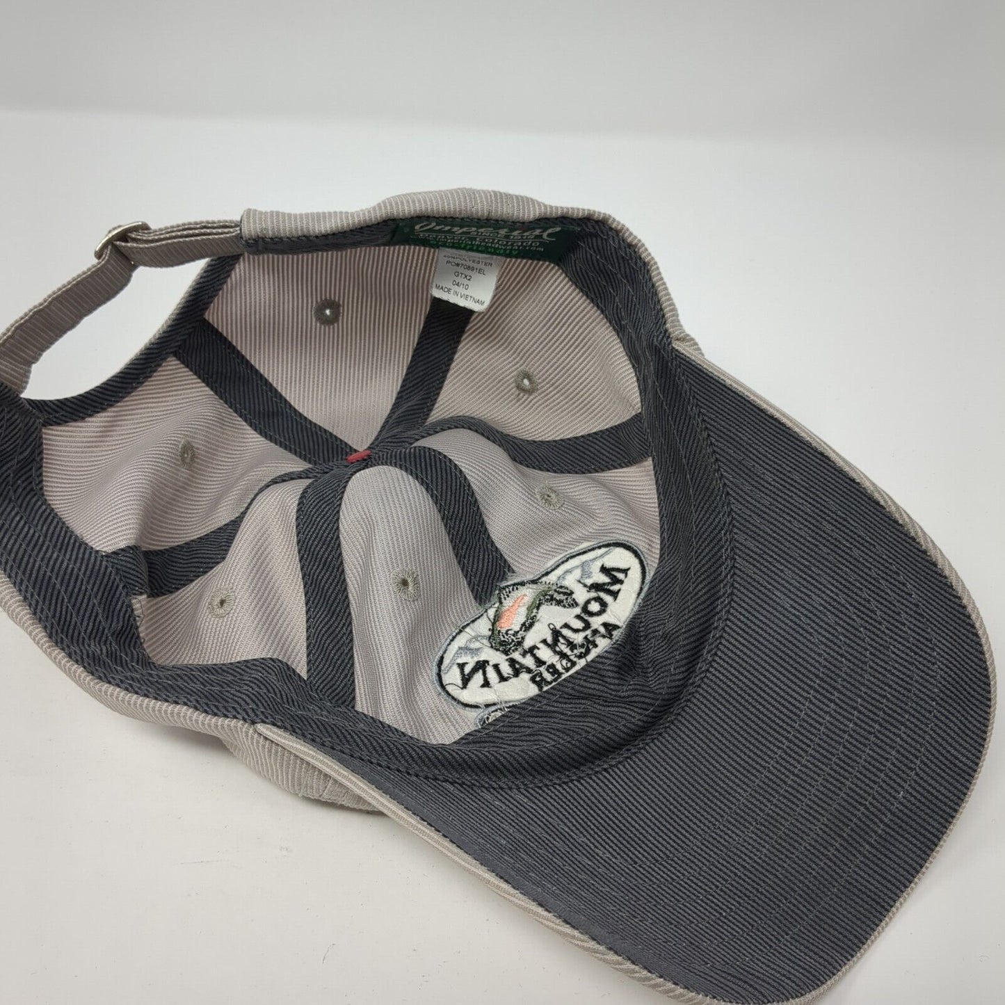 Mountain Angler Breckenridge CO Slideback Hat Tan One Size Imperial