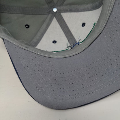 Pto. Vallarta Mexico Strapback Hat Gray One Size Embroidered 6 Panel