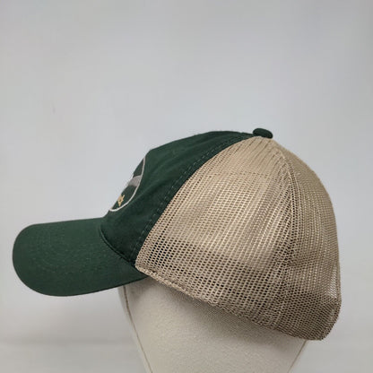 Aucilla Hammock Plantation Strapback Hat OSFM Green Mesh Back Embroidered OC