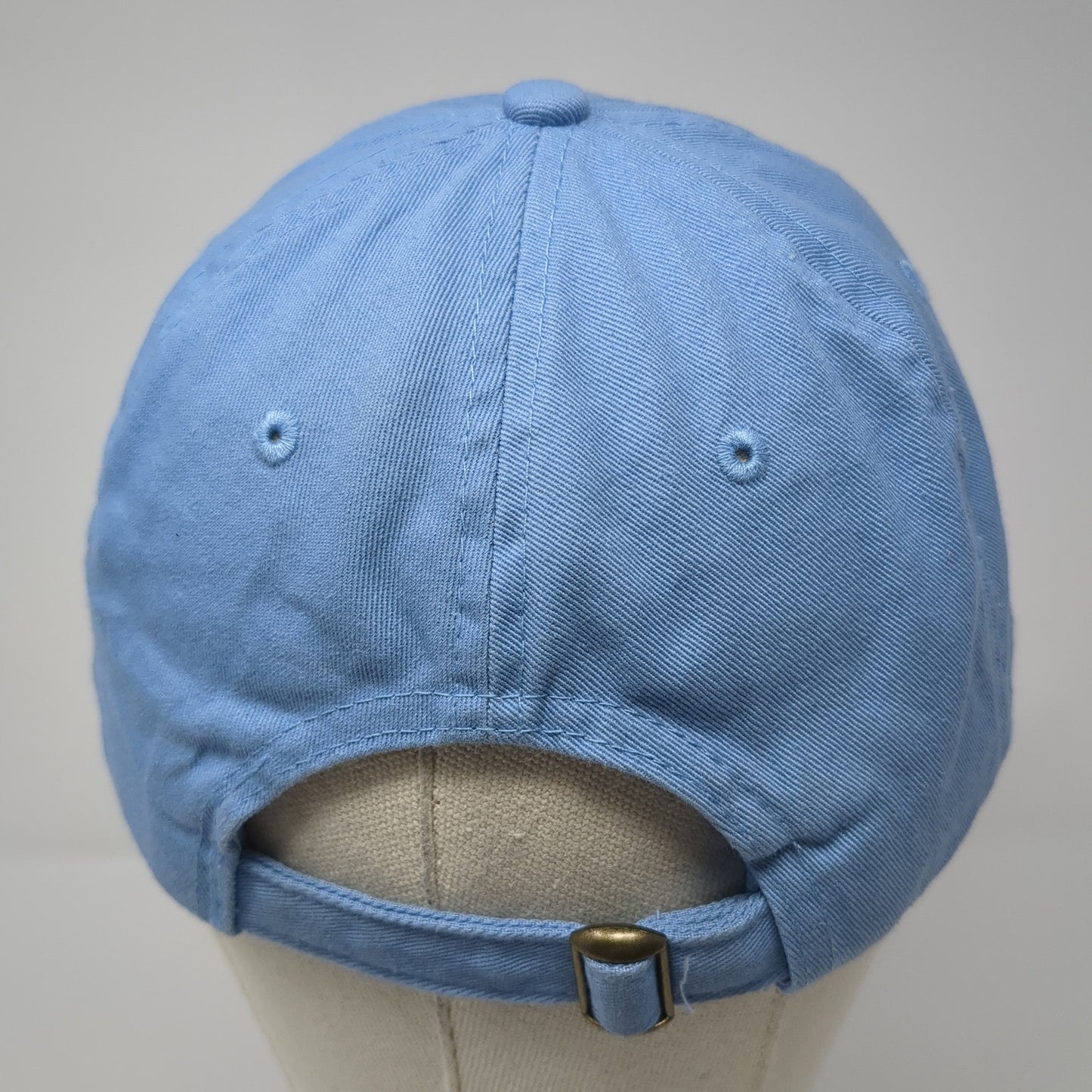 Unbranded Slideback Hat Blue One Size Adjustable Solid 6 Panel Outdoor