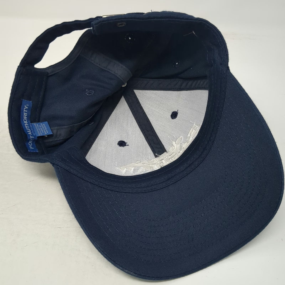 Port Authority Baseball Cap Blue One Size Curtis Bashaw US Senate 2024 Hat NJ