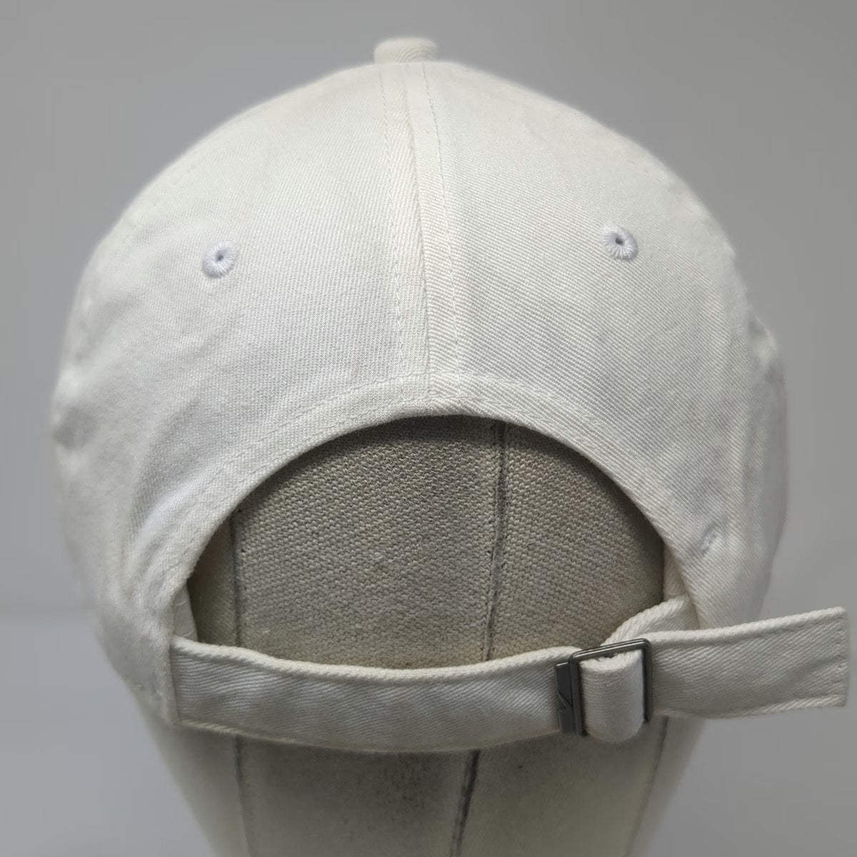 Nike Baseball Cap White One Size Heritage86 Embroidered Logo Adjustable Hat