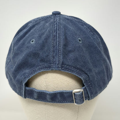 Sportsman Baseball Cap Blue One Size Friendly River Music Cornish Maine Hat