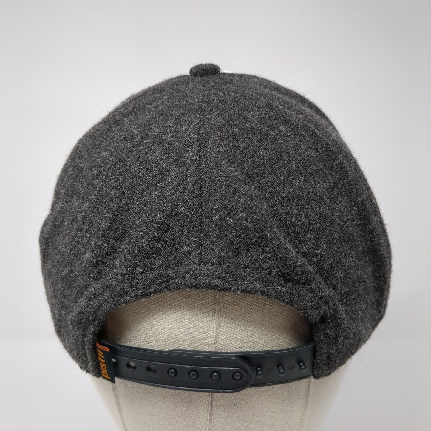 Bison Snapback Hat Gray One Size Adjustable Colorblock Outdoor Pistil