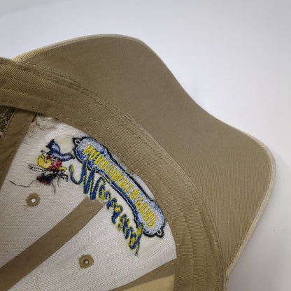 Marsing Hardware & Pump Strapback Hat Tan One Size Embroidered Dri Duck