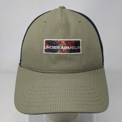 Under Armour Snapback Mesh Back Trucker Hat Multi One Size Colorblock