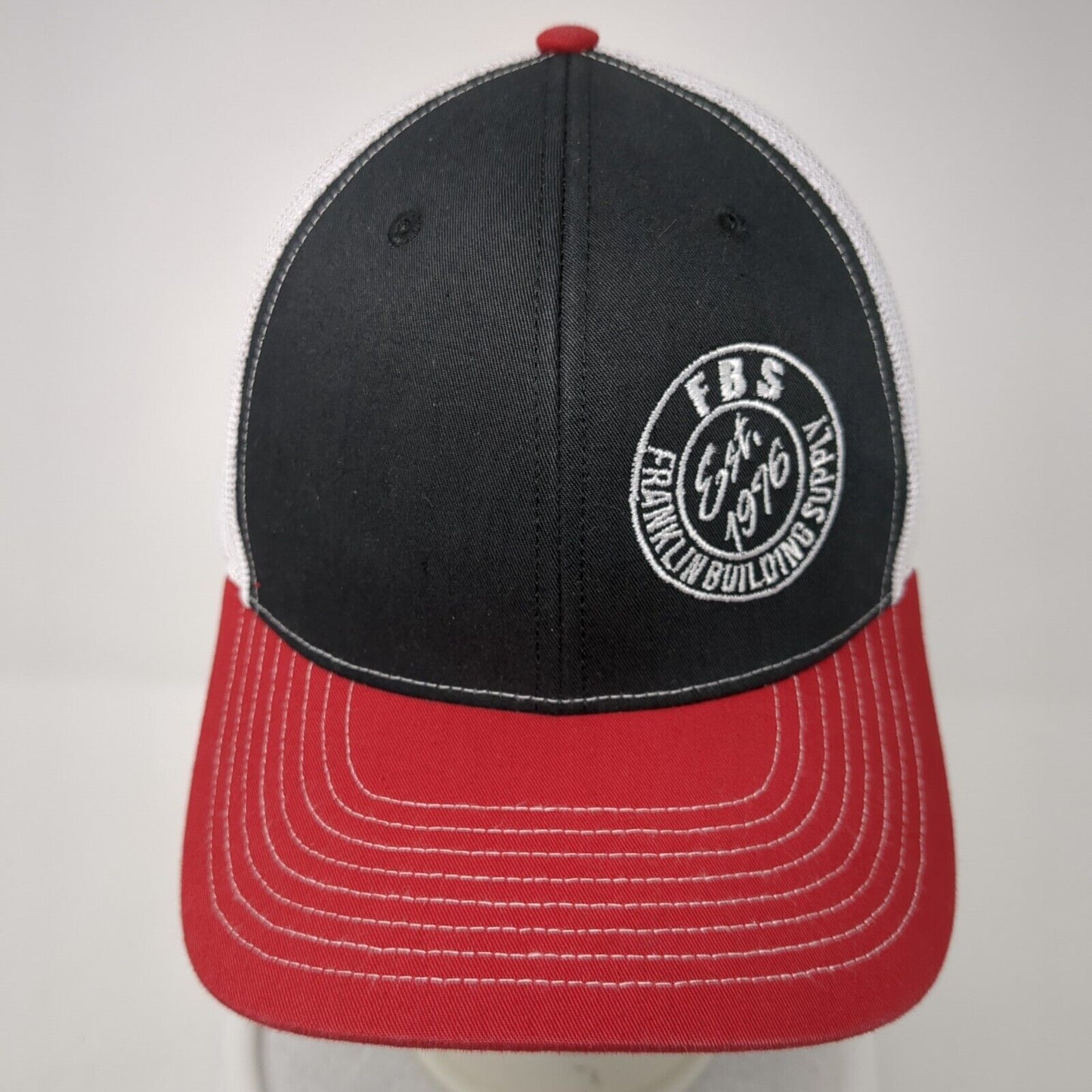 Franklin Building Supply Snapback Trucker Hat Multi One Size Adjustable