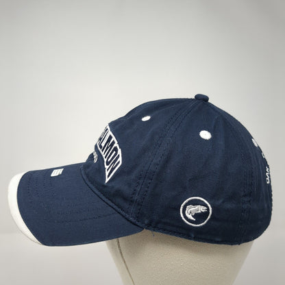 King Salmon Resort Slideback Hat Blue OS Adjustable Oak Bay Marine by Merkley