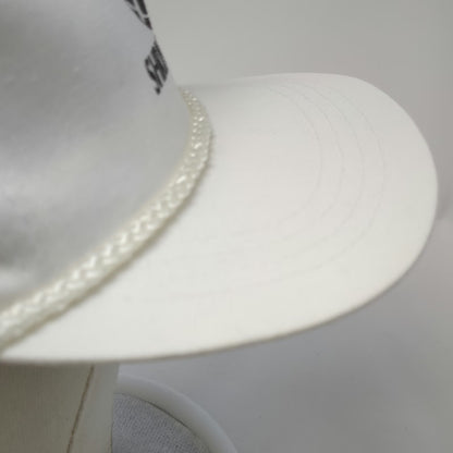 Yupoong 5 Panel White Vintage 1996 Shrine Bowl Football Rope Hat Snapback Cap