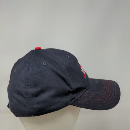 Budweiser Strapback Hat Blue One Size Embroidered Adjustable 6 Panel