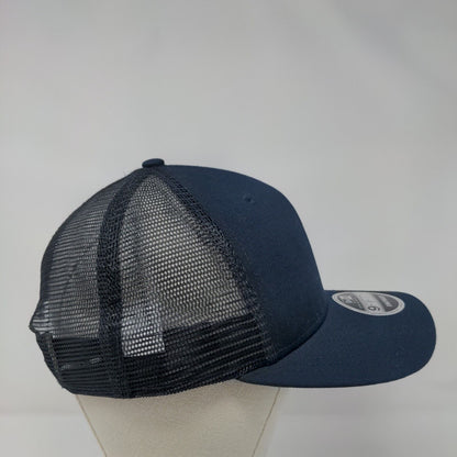 New Era Snapback Trucker Hat Blue OSFM Original Fit 9Fifty Mesh Back 6 Panel