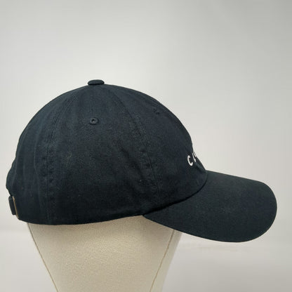 Yupoong Baseball Cap Black White One Size Slideback Clouds Embroidery Cotton Hat