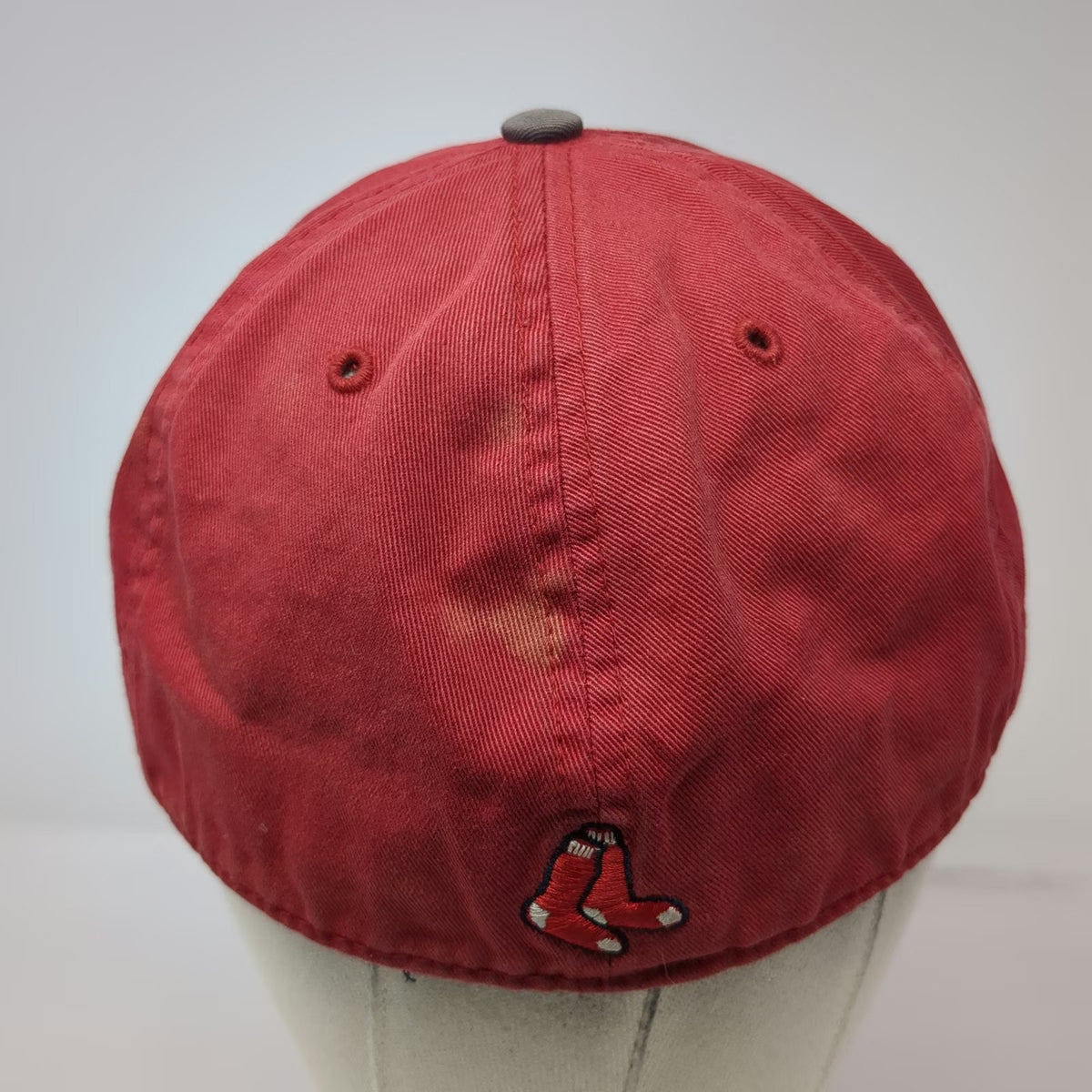 Boston Red Sox MLB Twins Enterprise Baseball Cap Red XL Fitted Cotton Logo Hat