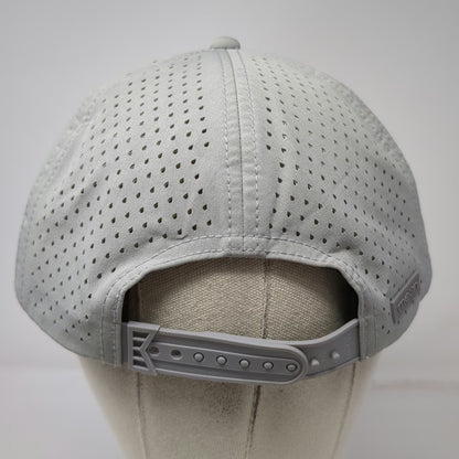 Melin Coronado Hydro Trucker Hat Gray L Snapback Rope Perforated Performance