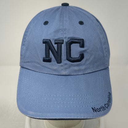 Fahrenheit Baseball Cap Blue One Size Embroidered NC North Carolina Logo Hat