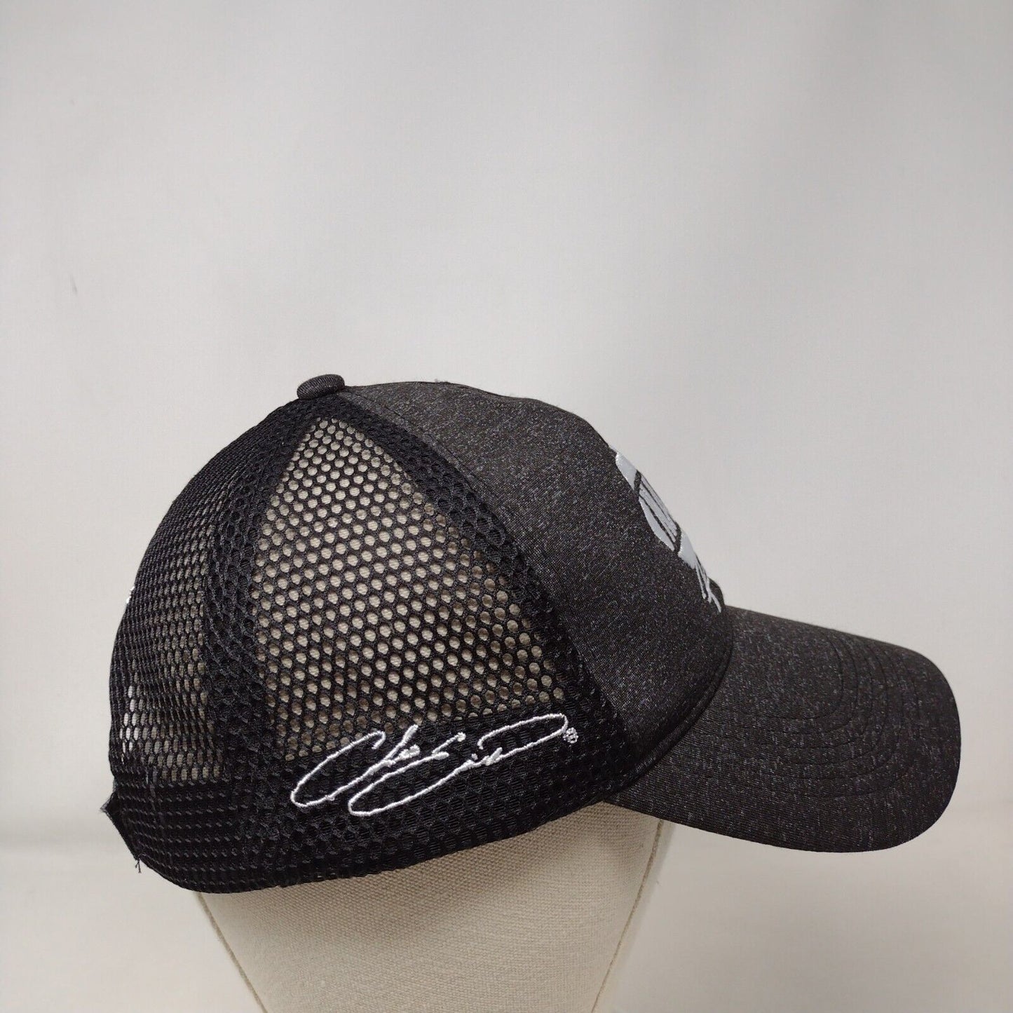 NAPA Racing Strapback Mesh Back Hat Black Embroidered Logo Hendrick Motorsports