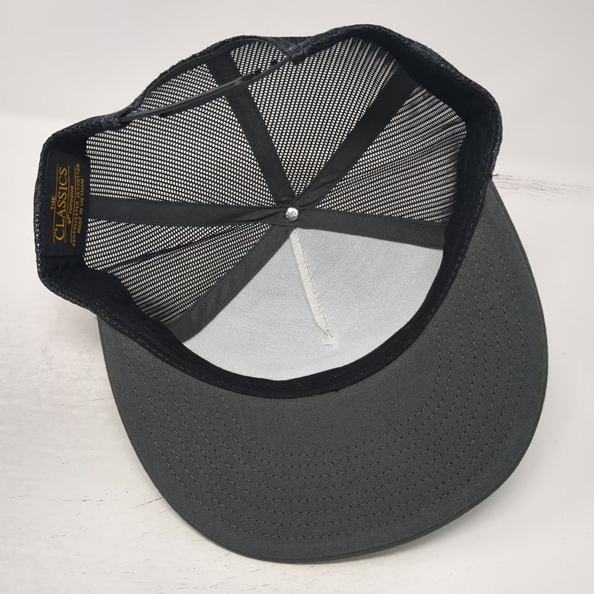 Evnroll Putter Co Yupoong Gray One Size Trucker Hat Golf Mesh Snapback Flat Brim